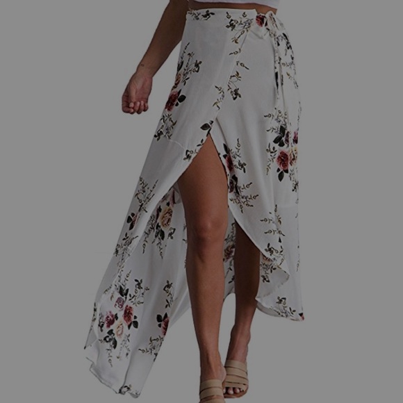 The “ Leila “ Boho Skirt in Tan - Picture 8 of 8